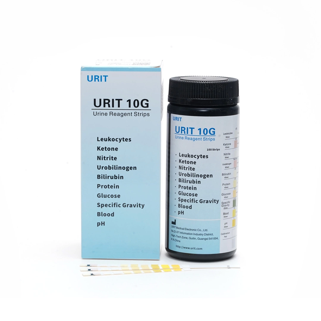 Urit 10G Urine Reagent Strips (100 Strips)
