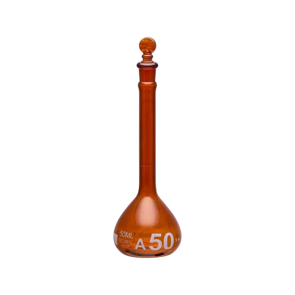 Amber Volumetric Flask-ASTM