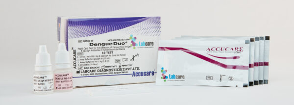 DENGUE DUO (NS1 Ag+IgG/IgM Ab) CARD TEST