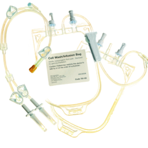 Cord blood products wash/infusion bag set