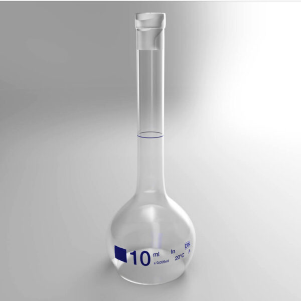 Flask, Volumetric, Suger Estimation, without stopper, made of low expansion 3.3 borosilicate glass