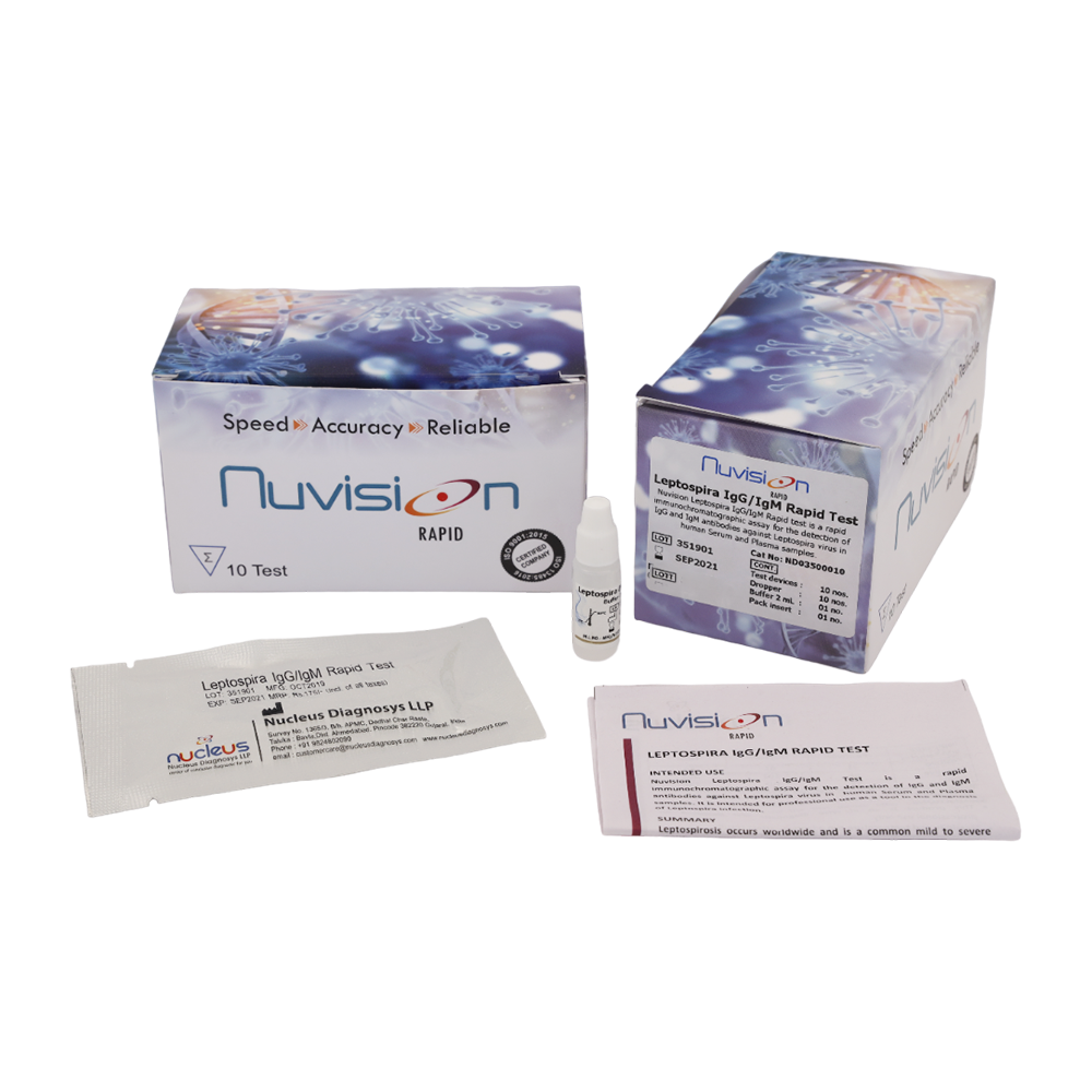 Nuvision Leptospira IgG / IgM Rapid Test