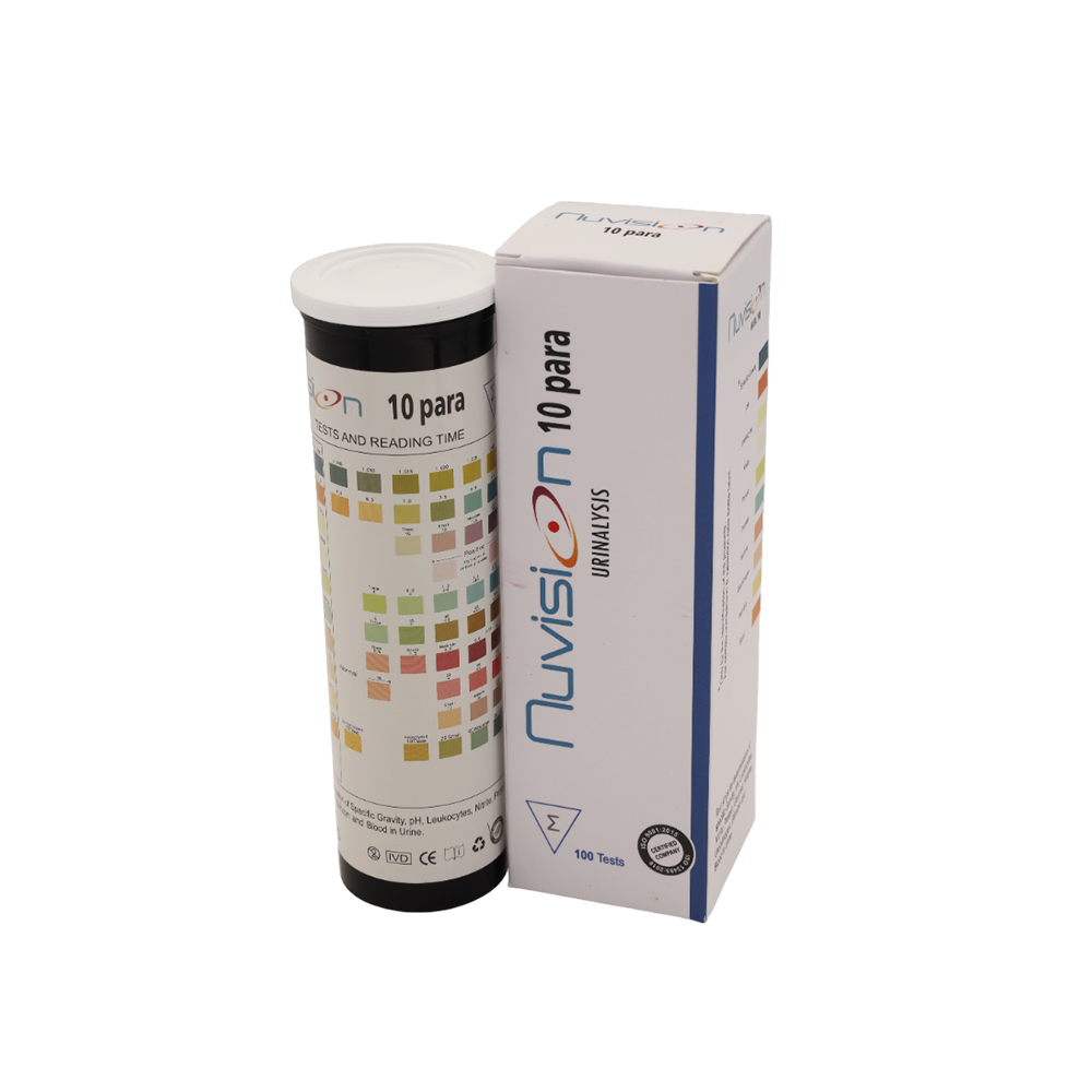Nuvision Urine Strip - 10 PARA