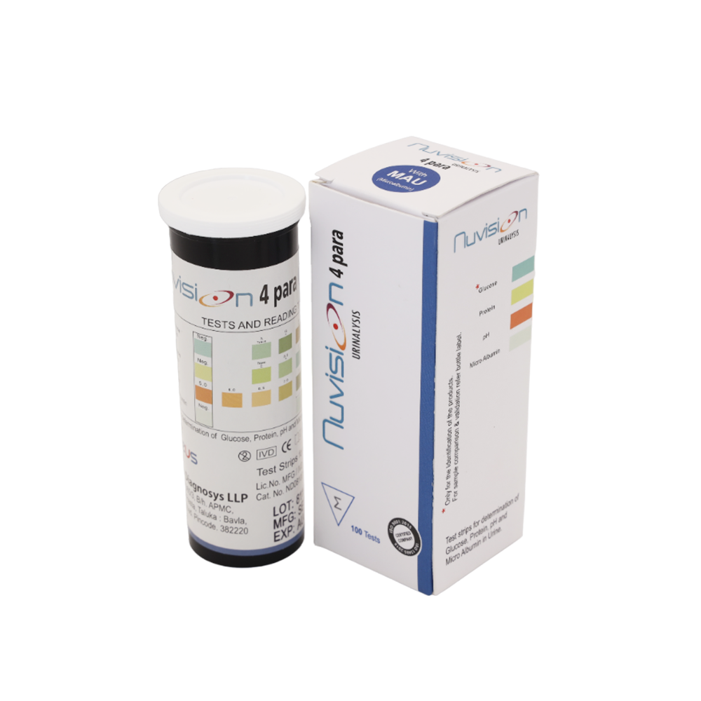 Nuvision Urine Strip - 4 PARA