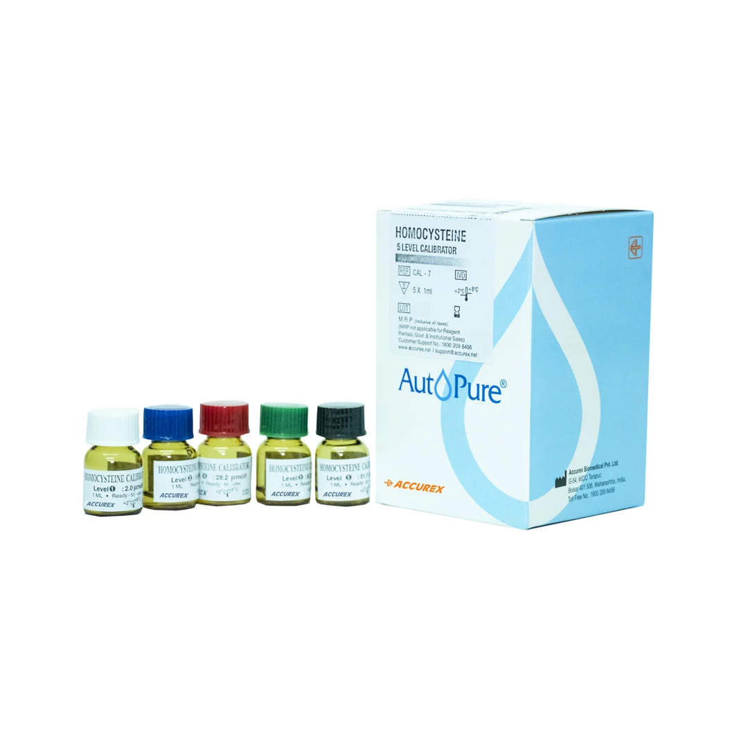 Homocysteine 5 Level Calibrator 1 x 5 ml – AutoPure