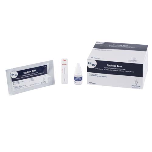 EzDxTM Syphilis Antibody Rapid Card Test