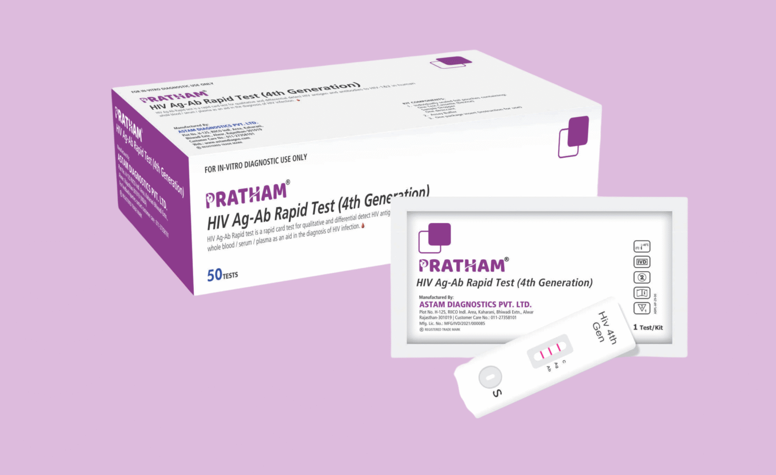 HIV Ag Ab TEST (4th GEN) THE LAB BAZAAR