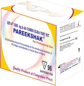 PAREEKSHAK® HIV 4th GEN. Ag & Ab COMBO ELISA TEST KIT