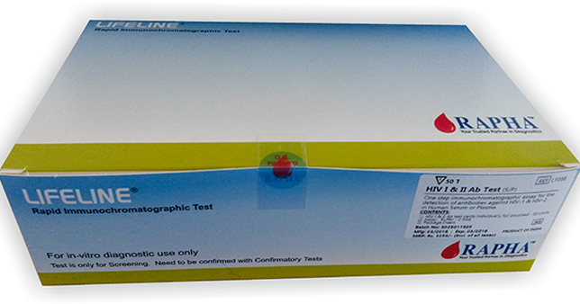 LIFELINE HIV I & II Ab Rapid Test