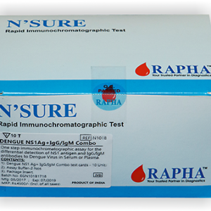 N’SURE Dengue NS1Ag + IgGIgM Combo Rapid Test