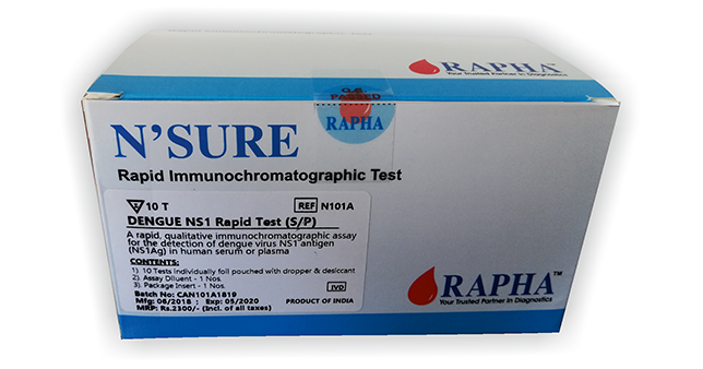 N’SURE Dengue NS1 Rapid Test